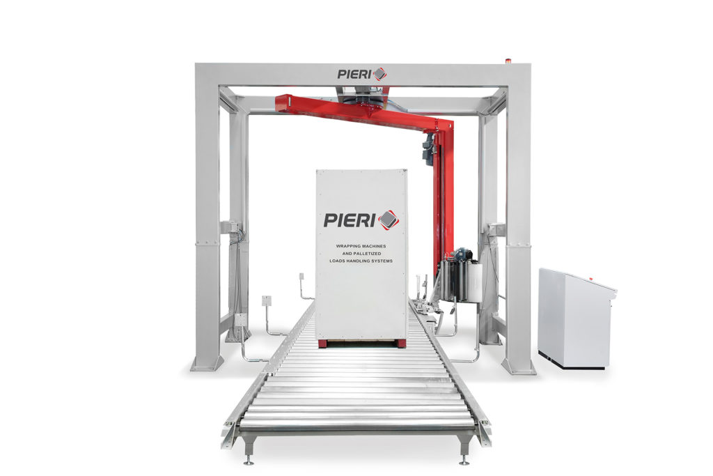 PIERI. Automatic Wrapper. Silver. Rotating.